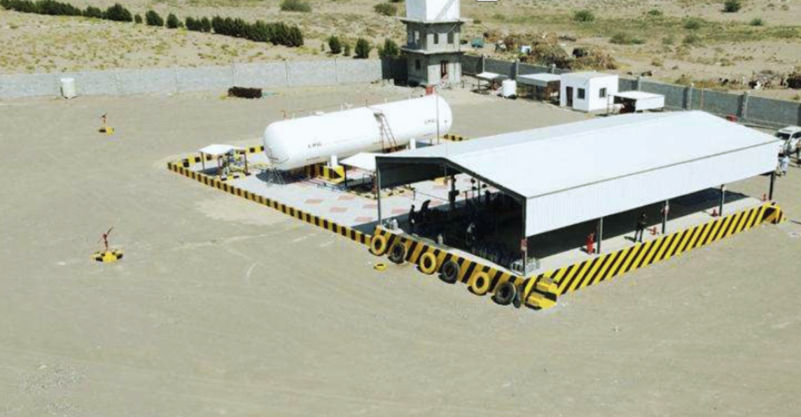 محطات الغاز المركزية